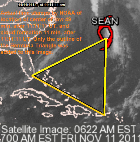 Sean showing cloud formation as well as the center of the low.